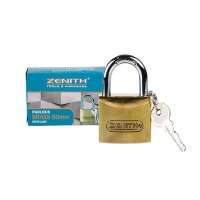 Padlock Zenith Brass 50mm Key-Alike Box Photo