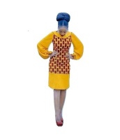Ladies Mustard Lummiee Dress Photo