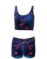 SKA Bra & Short Galaxy Swimsuit Set Photo