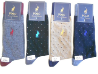 Polo Cotton Designer Socks - 4 Pack Photo