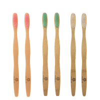 Bamboo Toothbrush - Medium Bristles Photo
