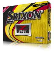 Srixon Z Star Golf Balls - Yellow Photo