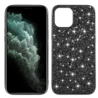 We Love Gadgets Black Powder Glitter Cover iPhone 12 / 12 Pro 6.1" Photo