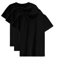 Plain T-Shirt - Bulk - 3 Tees - 160gsm - Round-Neck Photo