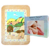 Mothers Choice Baby Mink Blanket - House Beige Photo