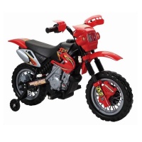 Kids Wheels Kiddies Motocross Bike - Red Photo