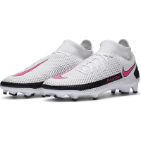 Nike Phantom GT Academy Dynamic Fit Firm Multi-Ground Soccer Cleat - White Photo