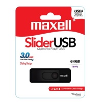 Maxell 64GB USB 3.0 Slider Flash Drive Photo