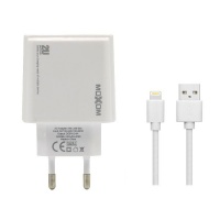 Moxom MX-HC20 Dual USB Fast Charger Lightning Cable for Samsung Huawei… Photo
