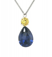 Tanzanite Blue Necklace Photo