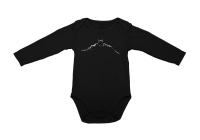 JuiceBubble - Batman Silhouette Long Sleeve Onesie Photo