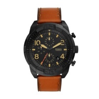 Fossil Bronson Brown Leather Watch - FS5714 Photo