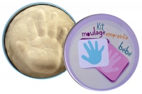 La Chaise Longue Baby Hand and Footprints DIY Clay Box Photo