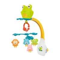 Huanger - Frog Bed Bell Baby Mobile Hanger with Projection Photo