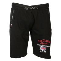 Lee Cooper Originals Lee Cooper Black Shorts with British Flag Design Photo