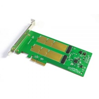 Vantec Dual M.2 SSD RAID PCIe X4 Host Card Photo