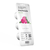 Click and Grow Pink Petunia Refill for Smart Herb Garden - 3 Pack Photo