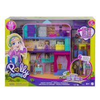 Polly Pocket Pollyville Mighty School With 2 Micro Dolls Photo
