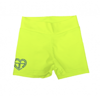 StrutActive Strut Active Neon Yellow Gym Dance & Booty Lycra Hot Pants Shorts Photo