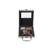 Aluminum Compact Suitcase Make-Up Kit Photo