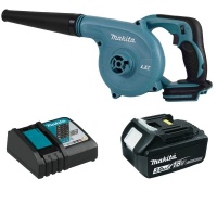 Makita - Blower / Cordless Blower with 3.0Ah Battery and Charger - Photo