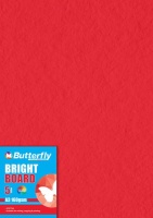 Butterfly A3 Bright Board - Pack Of 5 Red Photo