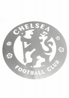 Medal Hanger Specialists DC Designers Chelsea Football Club Crest Mounted Wall Art Design Stainless Steel Photo