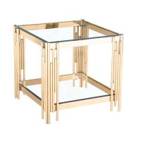 Softy Home Sydney Side Table-Gold Photo