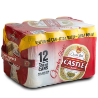 Castle Lager Beer 12 x 500ml Photo