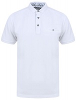 Tokyo Laundry - Mens Providence Cotton Pique Polo Shirt with Mock Chest Pocket in Mellow Yellow [Parallel Import] Photo