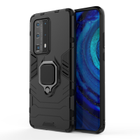 CellTime Huawei P40 Lite 5G Shockproof B /Panther Magnetic Ring Stand Cover Photo