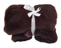 Bespoke Brats Small Round Pet Blanket Brown BR2 Photo