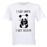 I Eat Until I Get Sleepy - Adults - T-Shirt Photo