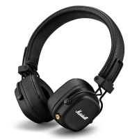 Marshall Major 4 Bluetooth Wireless On-Ear Headphones - Black Photo
