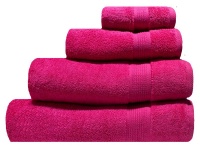 Bunty's Elegant 380 Zero Twist 4-Piece Towel Set 380GSM Photo