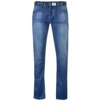 Firetrap Mens Blackseal XL Kamito Jeans - Mid Wash [Parallel Import] Photo