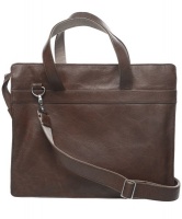 KurganKenani Kurgan Kenani Leather Laptop and Document bag - Brown Photo