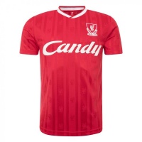 Liverpool FC Retro 1989 Candy Home Shirt Red Photo