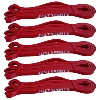 Justsports Strong Band - Red Resistance Band 5-Pack Photo