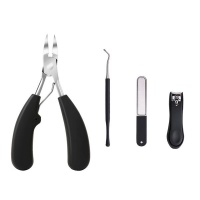 4" 1 Stainless Steel Super Sharp Precision Nail Clipper Kit Photo