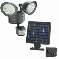 optic life Optic Solar Security Light Twin Head and Electronics Organizer Pouch Photo