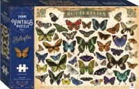1000 Piece Vintage Puzzle: Butterflies Photo