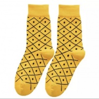 Funky Socks With Bright Pattern Designes Photo