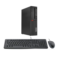 Lenovo Thinkcentre M720s Desktop Pc with Keyboard and Mouse Photo