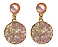 Lily&Rose textured drop earring Photo