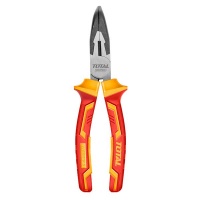 TOTAL Insulated Bent Nose Pliers 8"/200mm Photo