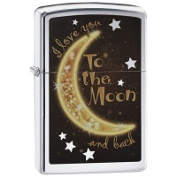 Zippo Lighter - I Love You to The Moon and Back Photo