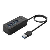 Orico 4 Port USB3.0 Hub - Black Photo
