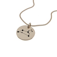 Leo Constellation Rose Gold Necklace Photo