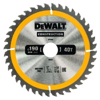 DEWALT - Construction Circular Saw Blade Corded - General Purpose 152mm 24T Photo